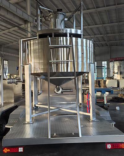 Tangki Pepatah 1000L-2000L Dengan Trailer.